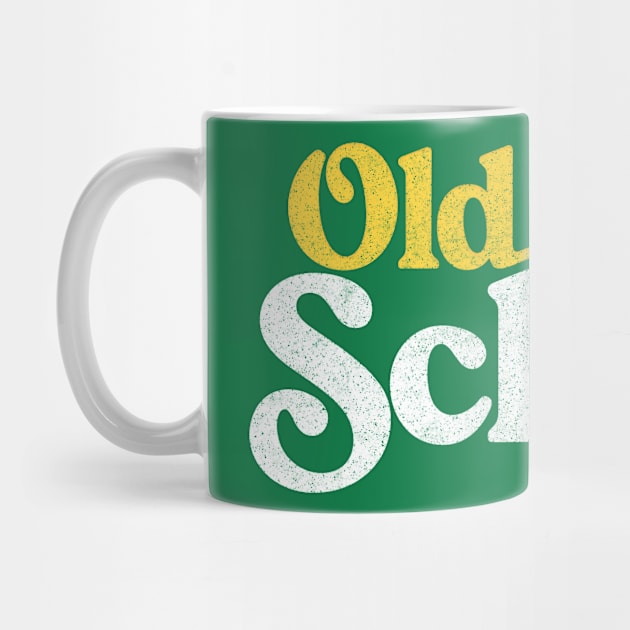 Old School // Retro Style Typography Design by DankFutura